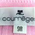クレージュ courreges ロゴ リブ クルーネックニット レディース 9R