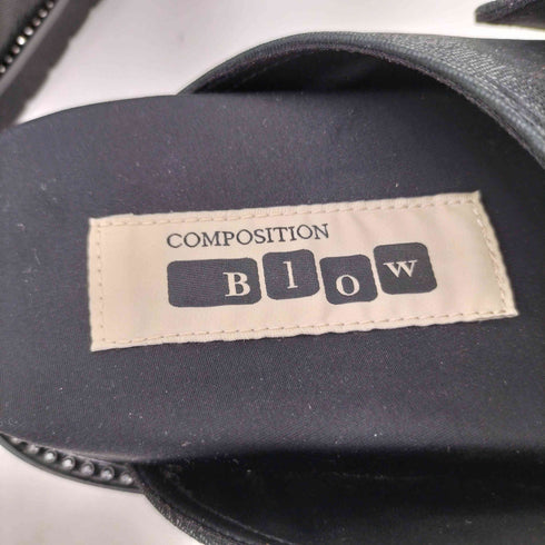COMPOSITION BLOW ツーストラップミュールサンダル レディース L