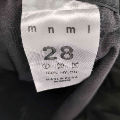 ミニマル mnml ナイロン カーゴパンツ レディース 28