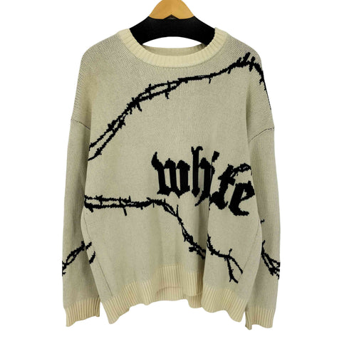 ホワイトランド WHITELAND WIRE CREWNECK KNIT メンズ JPN:M