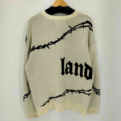 ホワイトランド WHITELAND WIRE CREWNECK KNIT メンズ JPN:M