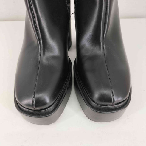 ザラ ZARA 厚底ヒールブーツ レディース 36