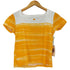 クレージュ courreges ツートン ロゴ スクエアネックシャツ レディース 9R