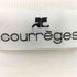 クレージュ courreges ラメ リボン ボーダー 七分丈 スクエアネックシャツ レディース JPN:38