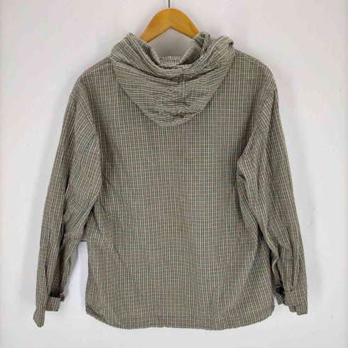 エルエルビーン L.L.Bean チェック柄 ドローコード プルオーバーパーカー メンズ JPN:M