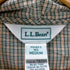 エルエルビーン L.L.Bean チェック柄 ドローコード プルオーバーパーカー メンズ JPN:M