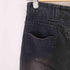 ストレートブラックデニムパンツ レディース JPN:M