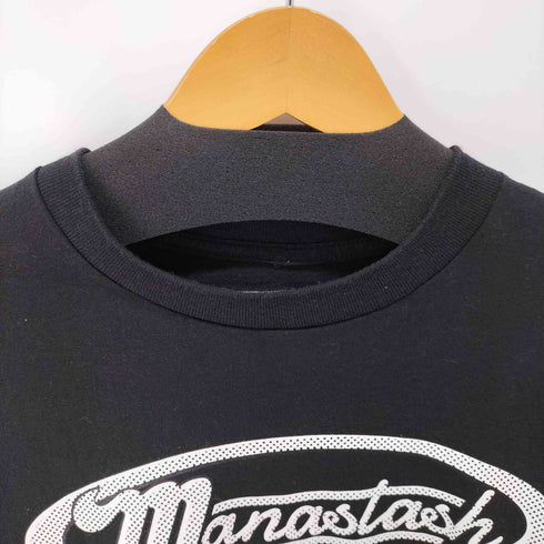 マナスタッシュ MANASTASH フロントロゴプリント S/S Tシャツ メンズ JPN:L