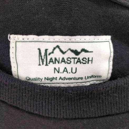 マナスタッシュ MANASTASH フロントロゴプリント S/S Tシャツ メンズ JPN:L