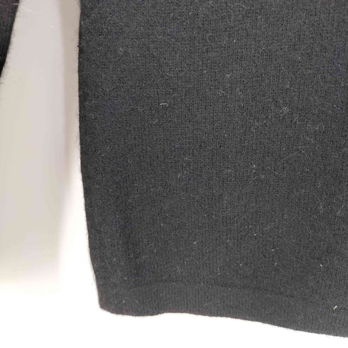クレージュ courreges ウールカシミヤ ステッチ ボタンタートルネックニット レディース 9R