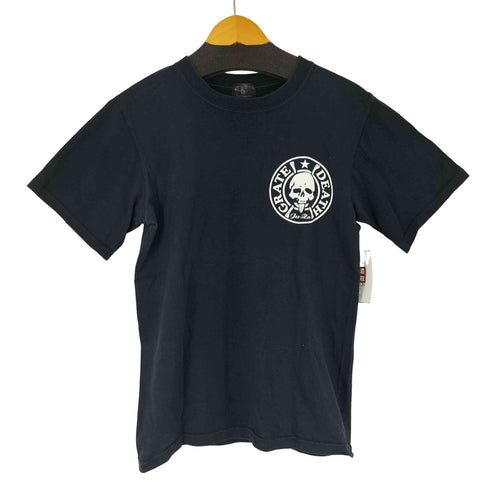 JUZO スカルプリントクルーネックTシャツ メンズ