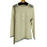 エムエムシックスメゾンマルジェラ MM6 Maison Margiela White Subversive Knit Sewater サイドラインテープ アシンメトリー リブ配色ニット レディース M