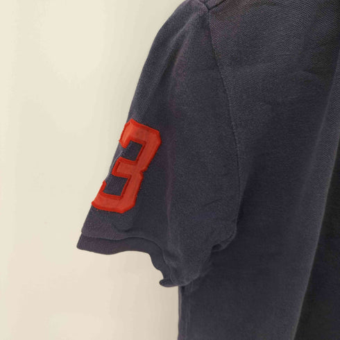 ポロバイラルフローレン Polo by RALPH LAUREN ビッグポニー刺繍ナンバリングポロシャツ メンズ import:XL