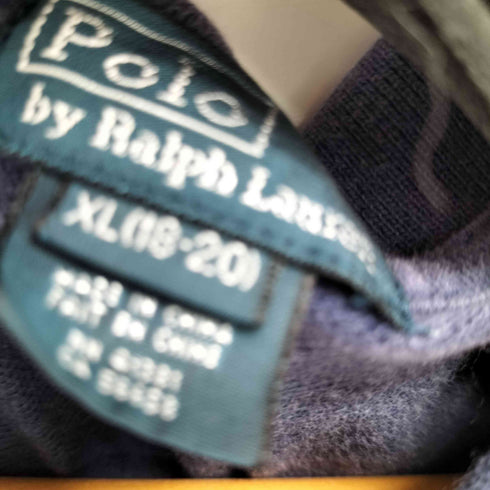 ポロバイラルフローレン Polo by RALPH LAUREN ビッグポニー刺繍ナンバリングポロシャツ メンズ import:XL