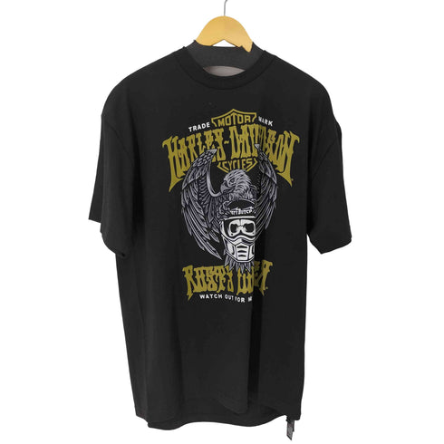 ハーレーダビッドソン HARLEY-DAVIDSON ラスティブッチャーイーグルショートスリーブTシャツ メンズ JPN:XL