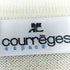 クレージュ courreges アクリルウール ベルトデザイン 半袖ニット レディース JPN:38