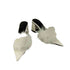 メルトザレディ Melt the lady pointed toe fur mule レディース 36