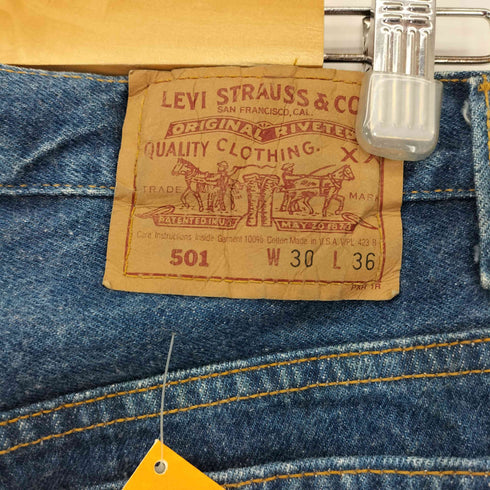 リーバイス Levis 90S 93年製 USA製 552刻印 サンアンジェロ工場 501 デッドストック ミントコンディション メンズ W30/L36