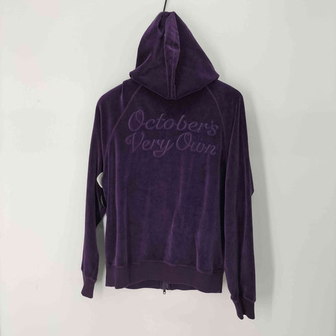 オクトーバーズベリーオウン OCTOBERS VERY OWN OVO ベロア ジャージセットアップ レディース S