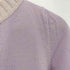 クレージュ courreges ウール ケーブル切替 ロゴ 半袖ニット レディース 9R