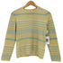 クレージュ courreges カシミヤ100 ボーダー クルーネックニット レディース 9R