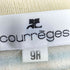 クレージュ courreges カシミヤ100 ボーダー クルーネックニット レディース 9R