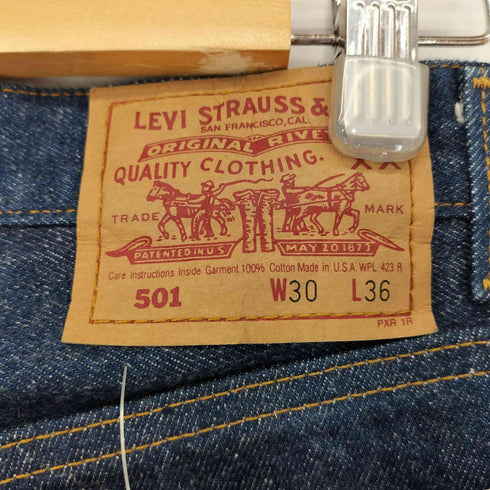 リーバイス Levis 90S 92年製 USA製 552刻印 サンアンジェロ工場 501 デッドストック ミントコンディション メンズ W30/L36
