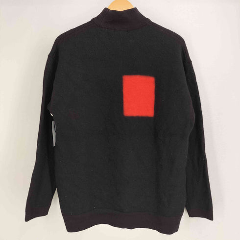 イッセイミヤケデザインスタジオ im ISSEY MIYAKE DESIGN STUDIO 80s archive 両面デザイン モックネック ウールニット メンズ JPN:L