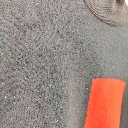 イッセイミヤケデザインスタジオ im ISSEY MIYAKE DESIGN STUDIO 80s archive 両面デザイン モックネック ウールニット メンズ JPN:L