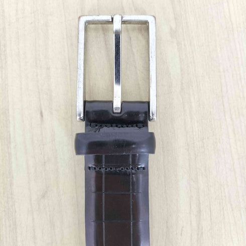 ボスヒューゴボス BOSS HUGO BOSS カーフレザーベルト メンズ 80-30