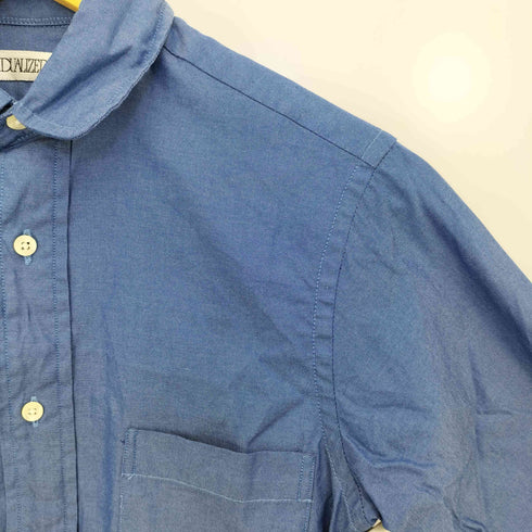 インディヴィジュアライズドシャツ individualized shirts USA製 丸襟 コットンシャツ レディース