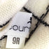 クレージュ courreges ウールナイロン ステッチチェック クルーネックニット レディース 9R