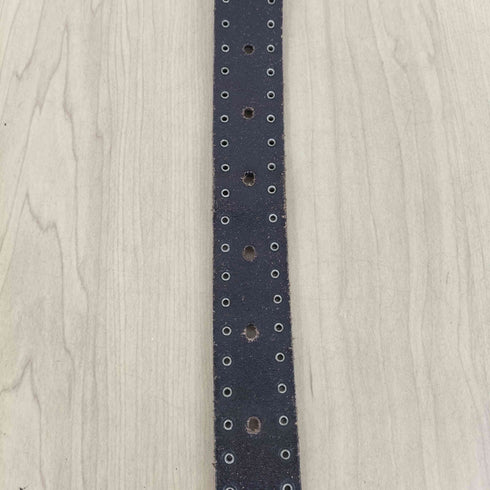 リアルレザースタッズベルト メンズ