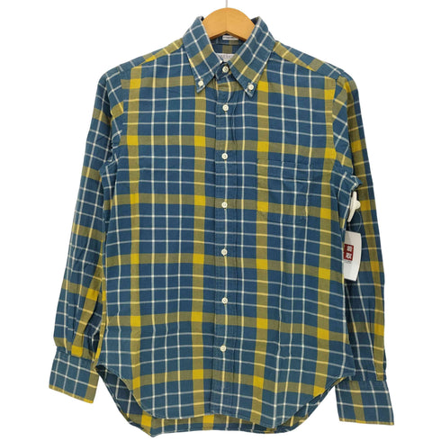 インディヴィジュアライズドシャツ individualized shirts USA製 SLIM FIT ボタンダウンシャツ メンズ 14 1/2 - 32