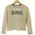 クレージュ courreges カシミヤ100 ラメ ロゴ リブライン クルーネックニット レディース JPN:38