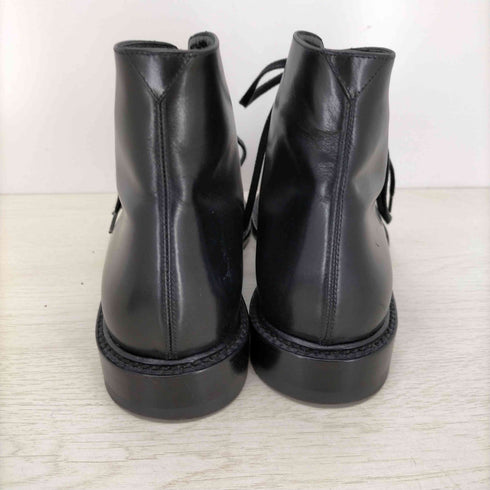 サンローランパリ SAINT LAURENT PARIS レザー レースアップブーツ レディース EUR:36