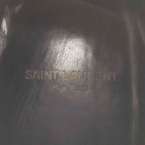 サンローランパリ SAINT LAURENT PARIS レザー レースアップブーツ レディース EUR:36