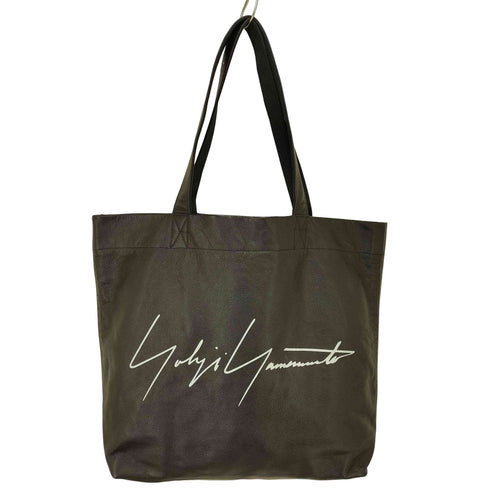 ヨウジヤマモト Yohji Yamamoto NOVELTY COW LEATHER TOTE BAG メンズ ONE SIZE