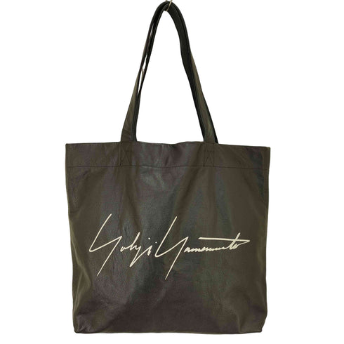 ヨウジヤマモト Yohji Yamamoto NOVELTY COW LEATHER TOTE BAG メンズ ONE SIZE