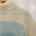 クレージュ courreges グラデーションカラー モヘヤ混 タートルネックニット レディース 9R