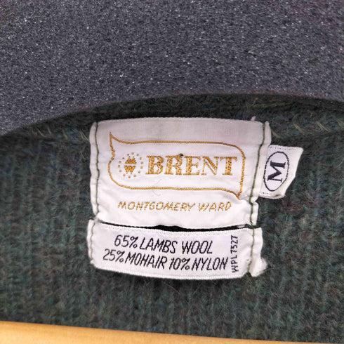 ブレント BRENT 60-70S ウール モヘア カーディガン メンズ import:M