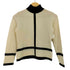クレージュ courreges ウール ラインストーン ハイネックニット レディース 9R