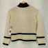クレージュ courreges ウール ラインストーン ハイネックニット レディース 9R