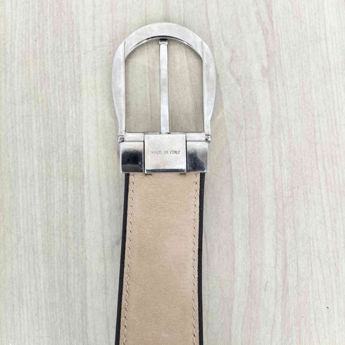 stemar MADE IN ITALY レザーベルト メンズ