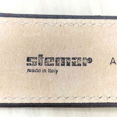 stemar MADE IN ITALY レザーベルト メンズ