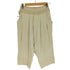 ユリウス JULIUS 19AW PA-COTTON CRAPE TUCKED CROTCH PANTS タックド クロッチ パンツ メンズ JPN:1