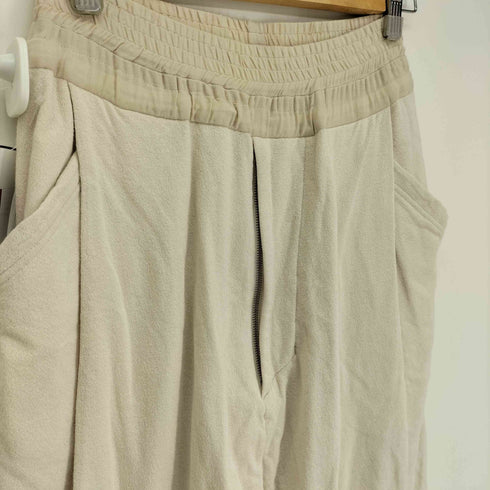 ユリウス JULIUS 19AW PA-COTTON CRAPE TUCKED CROTCH PANTS タックド クロッチ パンツ メンズ JPN:1