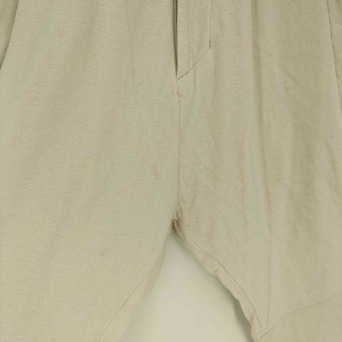 ユリウス JULIUS 19AW PA-COTTON CRAPE TUCKED CROTCH PANTS タックド クロッチ パンツ メンズ JPN:1