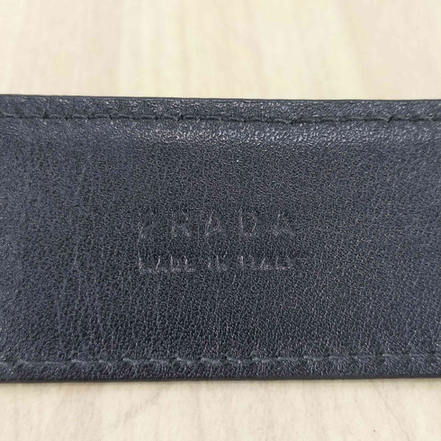 プラダ PRADA MADE IN ITALY レザーベルト メンズ