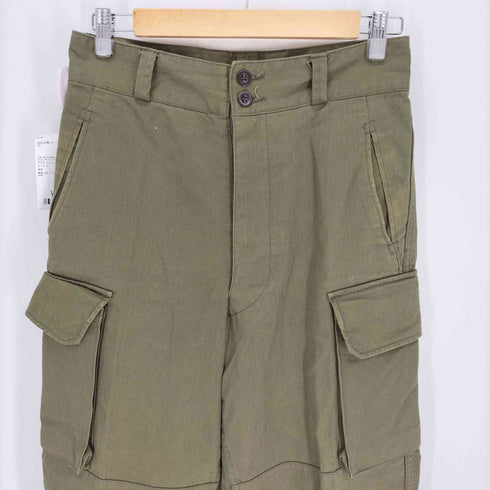 ALIER AIZENAY フランス軍 復刻 M47 型 ヘリンボーンツイル ミリタリー カーゴ パンツ メンズ 21